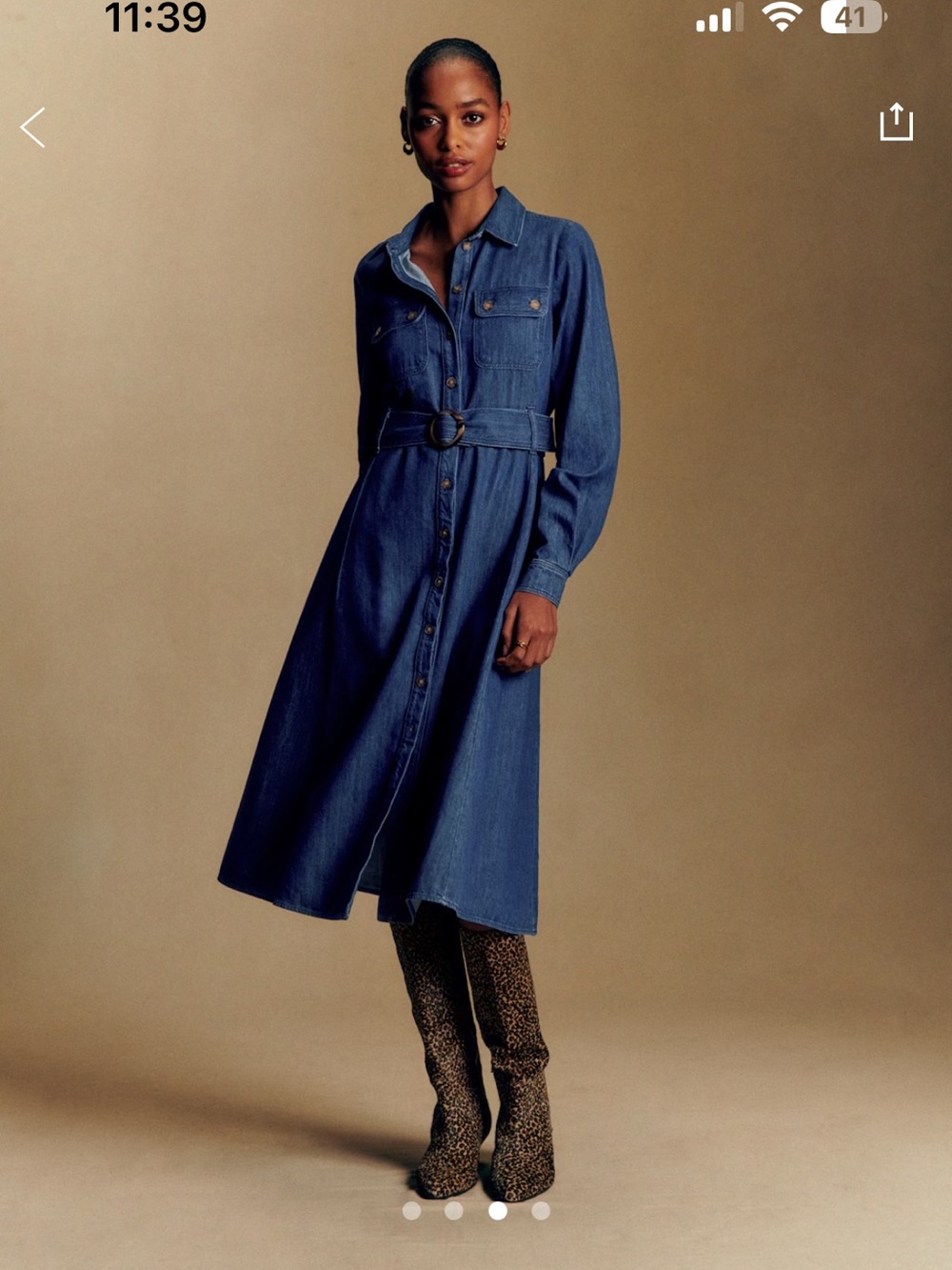 Sezane Tea Dress - Picture 3 of 9